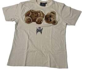 Rebel Mind Sand Teddy Bear Graphic Streetwear T-Shirt